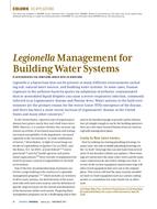IEQ Applications: Legionella Management for Building Water Systems