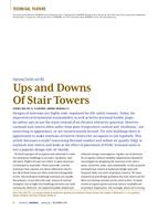 Ups and Downs of Stair Towers: Improving Comfort and IAQ