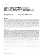CH-18-C041 — Cyber Security for Internet Connected HVAC/R Components