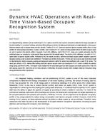 CH-18-C019 — Dynamic HVAC Operations with Real-Time Vision-Based Occupant Recognition System