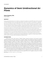 CH-18-C031 — Dynamics of Semi Unidirectional Air Flows