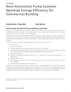 CH-18-C026 — Next-Generation Pump Systems Optimize Energy Efficiency for Commercial Building