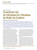 Transient Air Infi ltration/Exfiltration in Walk-In Coolers: Visualizing and Quantifying