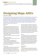 Engineer's Notebook: Designing Mega-AHUs