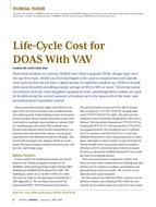Life-Cycle Cost for DOAS With VAV