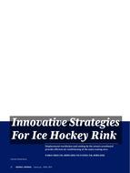 2018 ASHRAE Technology Awards: Innovative Strategies for Ice Hockey Rink