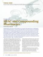 HVAC and Compounding Pharmacies: Design Requirements