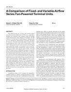 CH-18-012 — A Comparison of Fixed- and Variable-Airflow Series Fan-Powered Terminal Units