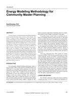 CH-18-017 — Energy Modeling Methodology for Community Master Planning