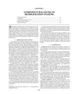 R05 — Component Balancing in Refrigeration Systems (I-P)