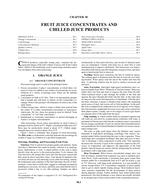 R38 — Fruit Juice Concentrates and Chilled Juice Products (I-P)