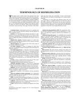 R50 — Terminology of Refrigeration (SI)