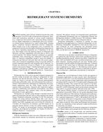 R06 — Refrigerant System Chemistry (I-P)
