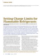Setting Charge Limits for Flammable Refrigerants