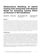 Mathematical Modelling of Hybrid Cooling Vest Integrated with Bioheat Model for Assessing Cooling Effect on Humans in Hot Conditions