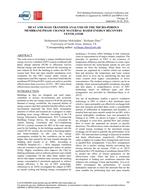 Heat and Mass Transfer Analysis of the Micro-porous Membrane/Phase Change Material Based Energy Recovery Ventilator