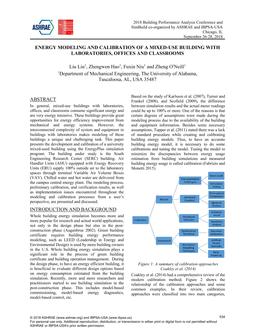 Energy Modeling and Calibration of a Mixed-use Building with Laboratories, Offices and Classrooms