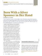 Born With a Silver Spanner In Her Hand