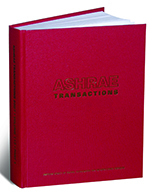 ASHRAE Transactions – 2018 Annual Conference – Houston, TX, Vol. 124, Part 2