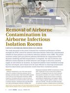 Improved Ventilation System For Removal of Airborne Contamination in Airborne Infectious Isolation Rooms