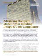 Part One Advancing Occupant Modeling for Building Design & Code Compliance