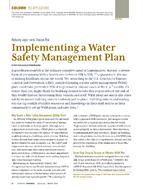 IEQ Applications: Reducing LegionnairesÂ¿ Disease Risk: Implementing a Water Safety Management Plan