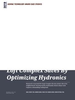 2019 ASHRAE Technology Awards: Loft Complex Saves by Optimizing Hydronics