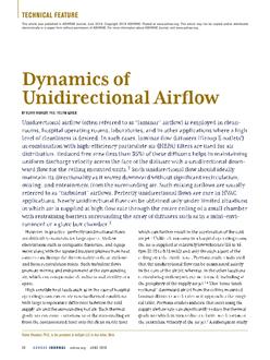 Dynamics of Unidirectional Airflow