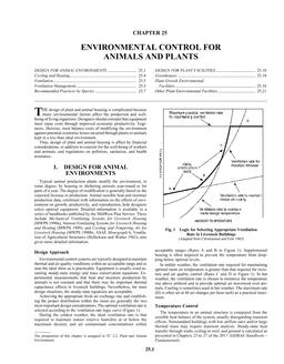 A25 — Environmental Control for Animals and Plants (I-P)