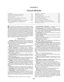 A19 — Clean Spaces (I-P)