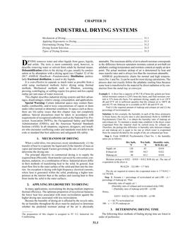 A31 — Industrial Drying Systems (I-P)