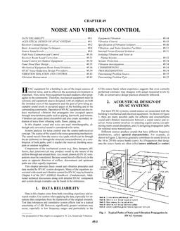 A49 — Noise and Vibration Control (I-P)