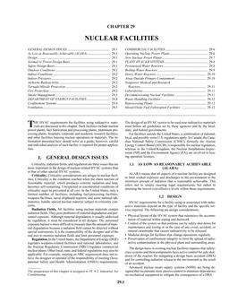 A29 — Nuclear Facilities (SI)