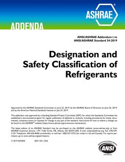 ASHRAE 34-2019 Addendum t
