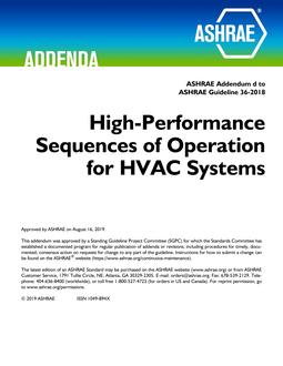 ASHRAE Addendum d
