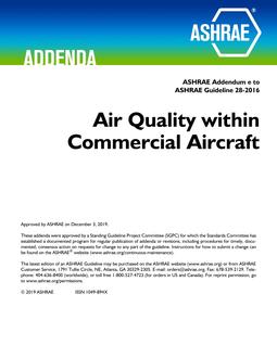 ASHRAE Guideline 28-2016 Addendum e