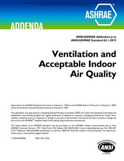 ASHRAE 62.1-2019 Addendum p