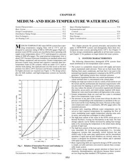 S15 — Medium- and High-Temperature Water Heating (SI)
