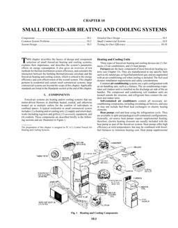S10 — Small Forced-Air Heating and Cooling Systems (SI)