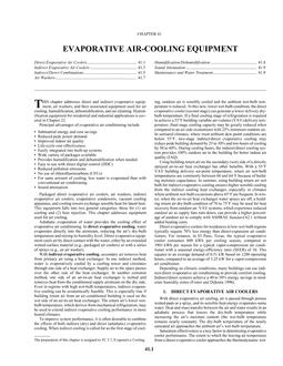 S41 — Evaporative Air-Cooling Equipment (I-P)