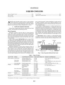 S42 — Liquid Coolers (I-P)