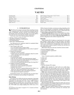 S46 — Valves (SI)