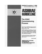 Guideline 1-1996 — The HVAC Commissioning Process