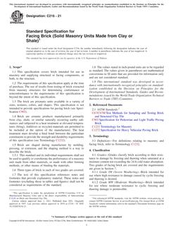 ASTM C216-21