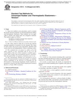 ASTM D412-16(2021)