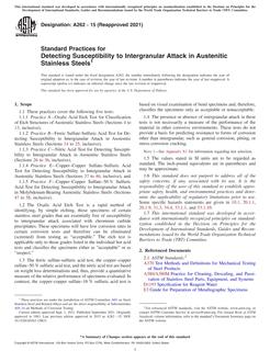 ASTM A262-15(2021)