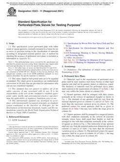 ASTM E323-11(2021)