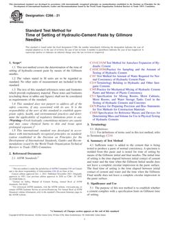 ASTM C266-21