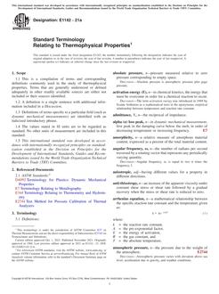 ASTM E1142-21a