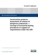 BS PD CEN/TR 16098:2010